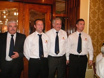 SAFA Management Team of Hugh Carswell, S McGill, C Campbell & J Walker